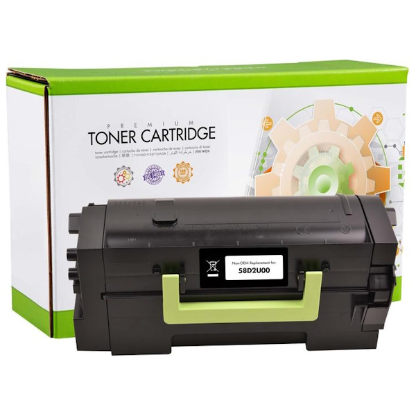Toner compatible SC: LEXMARK MS725 MS823 MS825 MS826 MX722 MX822 MX826 55.000p. (58D2U00)