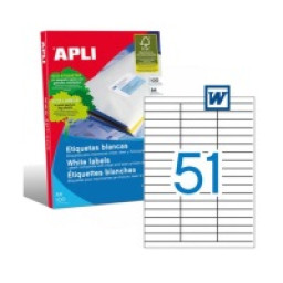 Etiq.APLI  70 x16,9 poliv.100A4 5100u