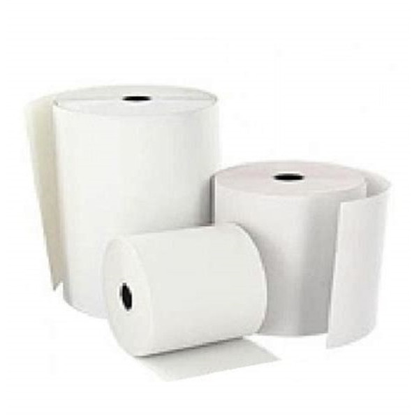 (12) Rollos papel ZEBRA Z-Select 2000D Kiosk print recibos 60g, 80mm x 250m, Core25mm OD150mm