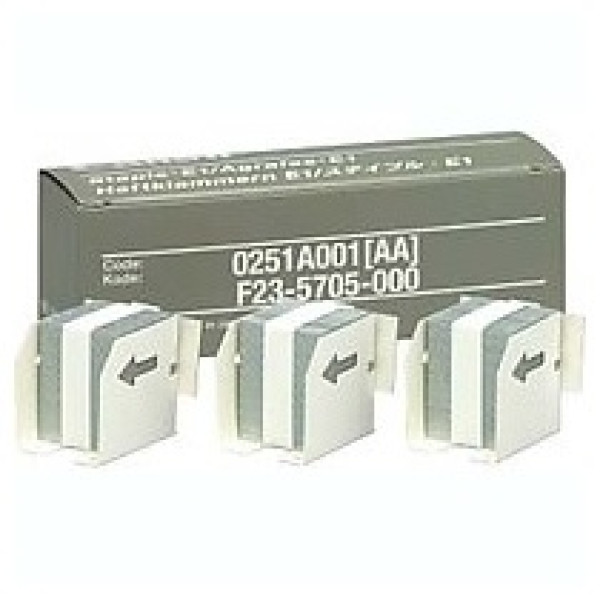 Grapas CANON CRG E1 para IR C2100 3 staple cartridges x 5.000 grapas