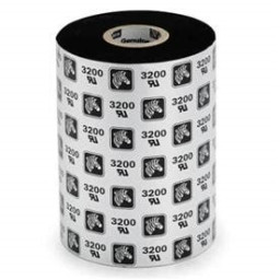 (12) Ribbon transfer.térmica ZEBRA 3200 wax/resin 110mm x 300m. (cera/resina) Series ZD, GT800