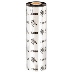 (12) Ribbon transfer.térmica ZEBRA 3300 wax/resin 110mm x 74m. Desktop printers core 12.7mm (12) Ribbon transfer.térmica ZEBRA 3300 wax/resin 110mm x 74m. Desktop printers core 12.7mm
