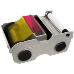 Cinta HID FARGO DTC1000 DTC1250 Full Color Ribbon (YMCKOK) 200p. + rodillo de limpieza