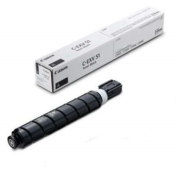 Toner CANON EXV51: IR C5335 C5540 C5500 C5550 negro 69.000p.
