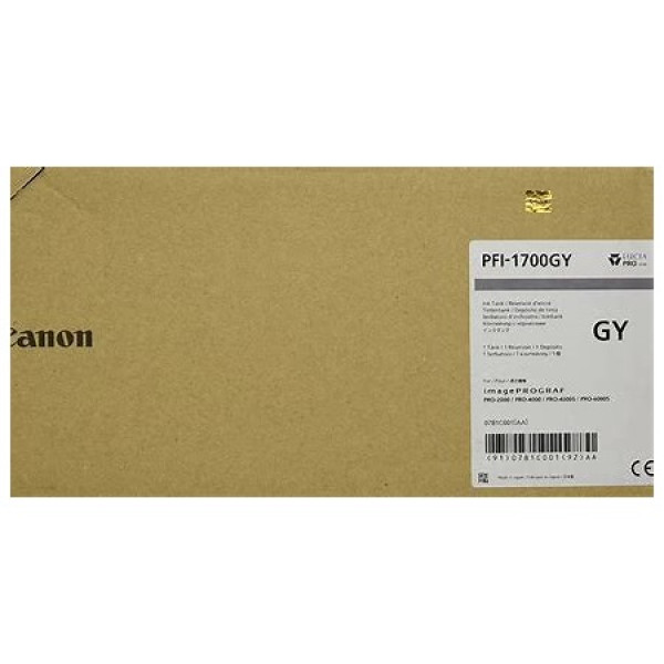 C.t. CANON PFI-1700GY gris 700ml PRO-2000 PRO-2100 PRO-4000 PRO-4100