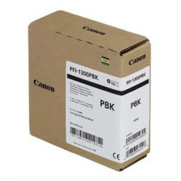 C.t. CANON PFI-1300PBK negro foto 330ml PRO-2000 PRO-2100 PRO-4000 PRO-4100