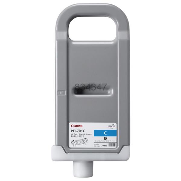 C.t. CANON PFI-701C cian 700ml IPF8000 IPF8100 IPF9000 IPF9100