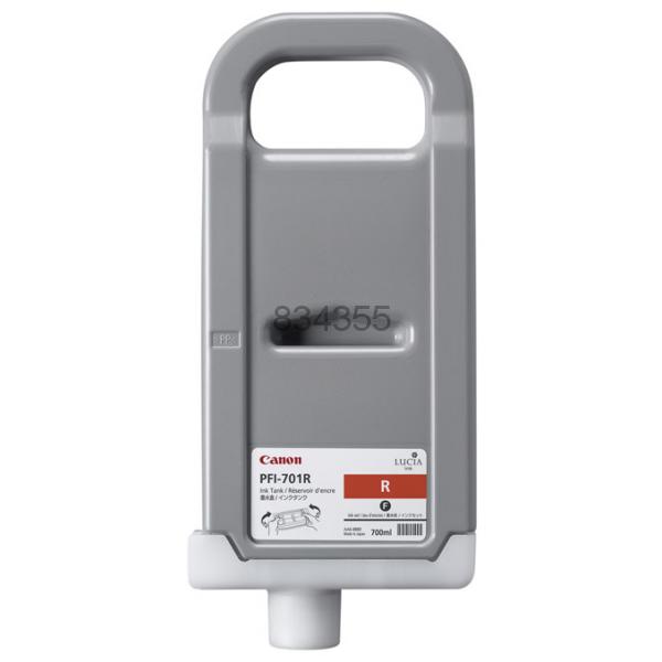 C.t. CANON PFI-701R rojo 700ml IPF8000 IPF8100 IPF9000 IPF9100