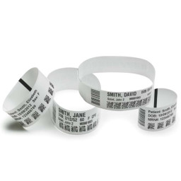 ZEBRA HC100 PEDIATRIC WHITE SELFADHESIVE 