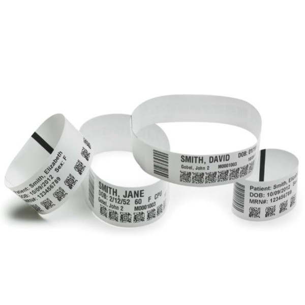 ZEBRA HC100 PEDIATRIC WHITE SELFADHESIVE 