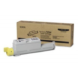 Toner XEROX PH6360 amarillo 12.000p. alta capacidad