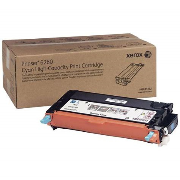 Toner XEROX PH6280 cian 6.000p.**