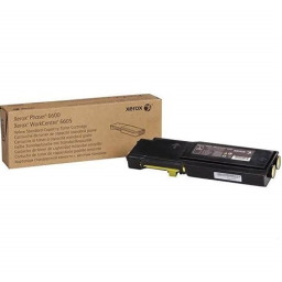 Toner XEROX PH6600 WC6605 amarillo 2.000p.