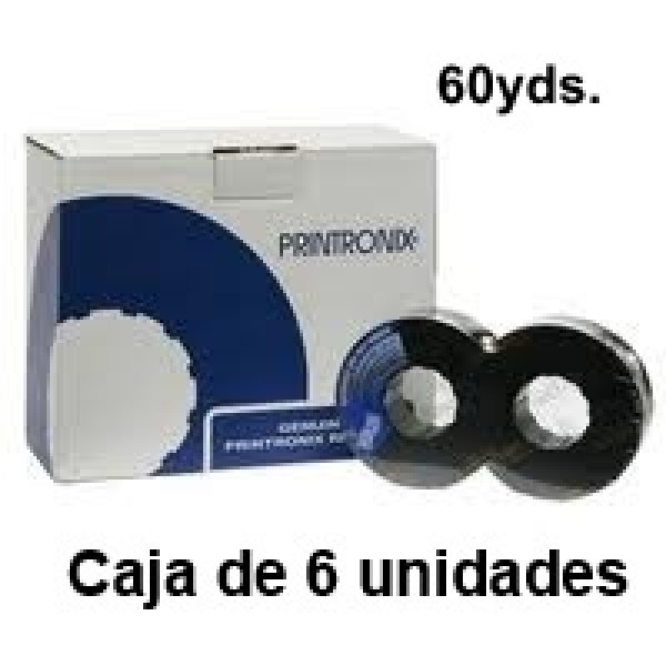 (6) C.I. PRINTRONIX P5000 60yd 27MC P300 P500 P600 P5220s (no P5220) (172293-001)