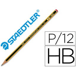 Lápiz de grafito STAEDTLER Noris N.2 HB 73090