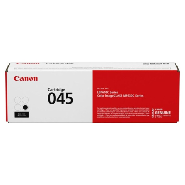Toner CANON 045 BK: negro MF631 MF633 MF635 LBP611 LBP613  1.400p.