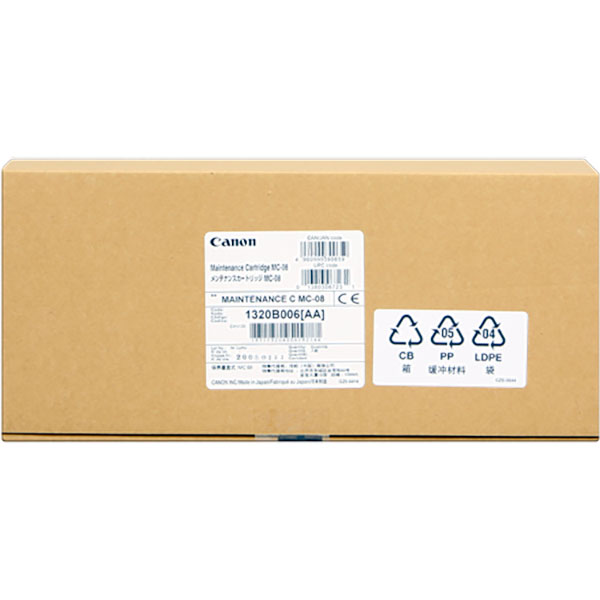 Cartucho mantenimiento CANON MC-08: IPF8000 IPF8100 IPF8300 IPF8400 IPF9000 IPF9100