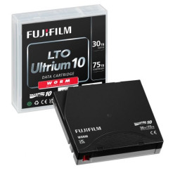 DC FUJIFILM Ultrium LTO-10 30TB/75TB WORM (SrFe+BaFe) (una sola grabación)