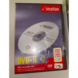 (3) DVD+R IMATION 4,7GB 4x caja vídeo * 