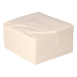 (100) Servilletas YES 30x30cm 2 capas blancas 