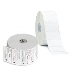 (3) Rollos etiquetas ZEBRA 8000T Cryocool core25mm 30x15mm 3x4.430et polypropylene
