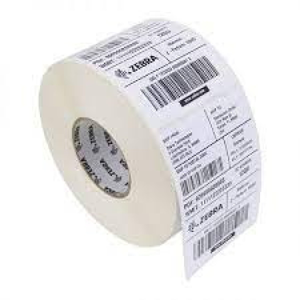 (2) Rollos etiquetas térmicas ZEBRA PolyPro 3000T Gloss 102x51mm 3377et/r ind.printers core 3 (2) Rollos etiquetas térmicas ZEBRA PolyPro 3000T Gloss 102x51mm 3377et/r ind.printers core 3