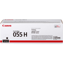 Toner CANON 055H BK: negro LBP663 LBP664 MF742 MF744 MF745 MF746  (3020C004) 7.600p.