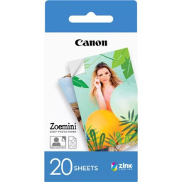 Papel CANON ZINK Photo paper 20h. 5x7,6cm Zoemini