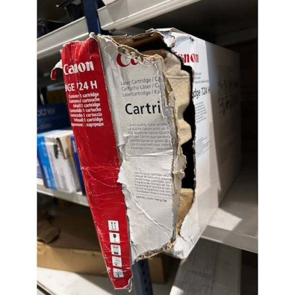 Toner CANON 724H  LBP6750 LBP6780 12.500p. **caja muy dañada, interior sin usar**