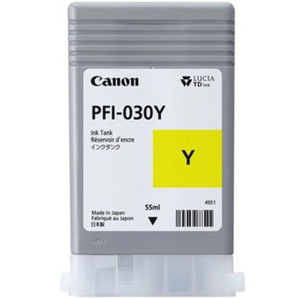 C.t. CANON PFI-030Y amarillo 55ml  IPF TA20 TA30 TM240 TM340