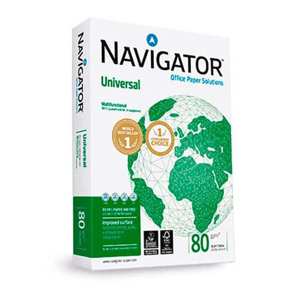 Papel NAVIGATOR Universal 500A4  80g. Office paper
