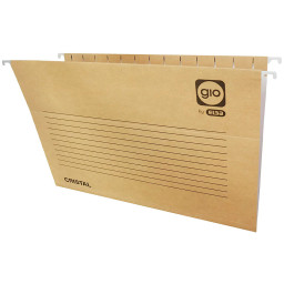 (25) Carpeta colgante GIO FOLIO Kraft 240 x 350