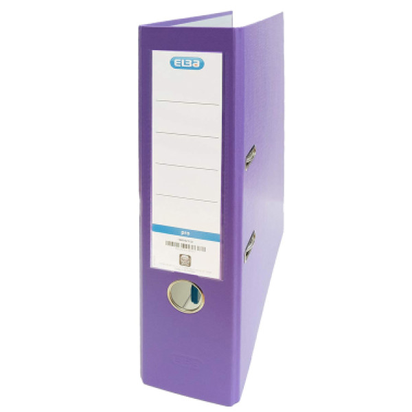 Archivador de palanca ELBA FOLIO Violeta 2 anillas / lomo 80 mm