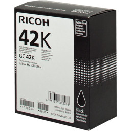 C. Gel RICOH GC-42K SGK3100 negro 10.000p. Extra Alta capacidad C. Gel RICOH GC-42K SGK3100 negro 10.000p. Extra Alta capacidad
