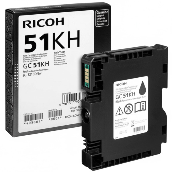 C. Gel RICOH GC-51KH SG3210 Black 10.000p. C. Gel RICOH GC-51KH SG3210 Black 10.000p.