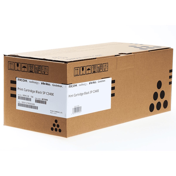 Toner RICOH SP C340E Black SP C340 C341 5.000p. Toner RICOH SP C340E Black SP C340 C341 5.000p.