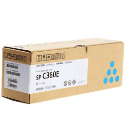 Toner RICOH SP C360E Cyan 1.500p.