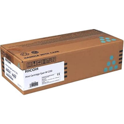 Toner RICOH M C250FWB Cyan Type 250 2.300p. *caja dañada. interior sin abrir*