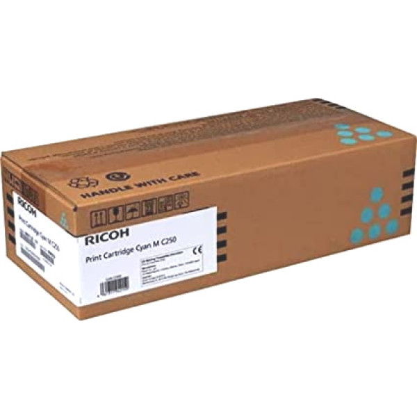 Toner RICOH M C250FWB Cyan Type 250 2.300p. *caja dañada. interior sin abrir*