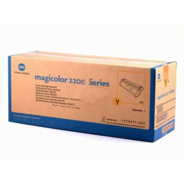 Toner KONICA-MINOLTA MC2200 MC2210 amarillo 6.000p.  (1710471-002)