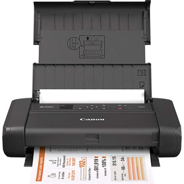 Impresora portátil CANON Pixma TR150 inyección** A4, 9/5.5pm, 50h, USB/WiFi con batería**