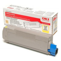 Toner OKI C5550 C5800 C5900 amarillo 5.000p.