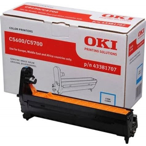 Tambor OKI C5600 C5700 cian 20.000p.