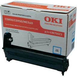 Tambor OKI C5850 C5950 cian 20.000p.
