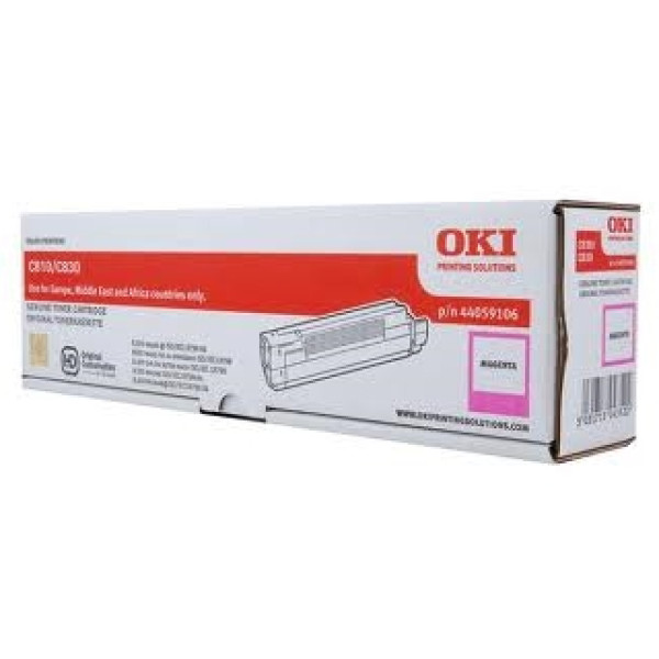 Toner OKI C810 C830 magenta 8.000p. #