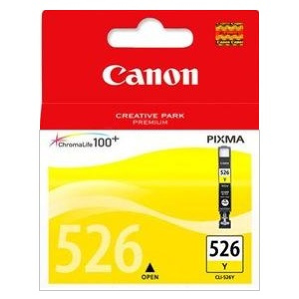 C.t. CANON CLI526Y: MG5150 MG5250 IP4850 amarillo IP4950 MG6150 MG6250 