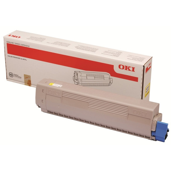 Toner OKI MC853 MC873 MC883 amarillo 7.300p.