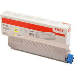 Toner OKI C833 C843 amarillo 10.000p.