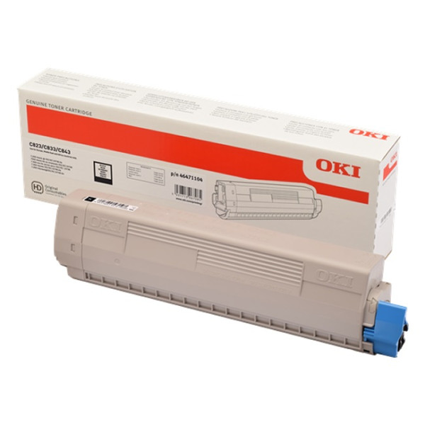 Toner OKI C823 C833 C843 negro 7.000p.
