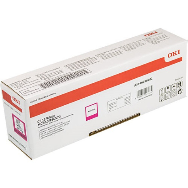 Toner OKI C532 C542 MC563 MC573 magenta 1.500p.